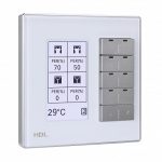 HDL Panel DLP MODERN Series 8 Buttons White