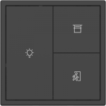 HDL Panel TILE SERIES Ash Grey 3 Button V2.1